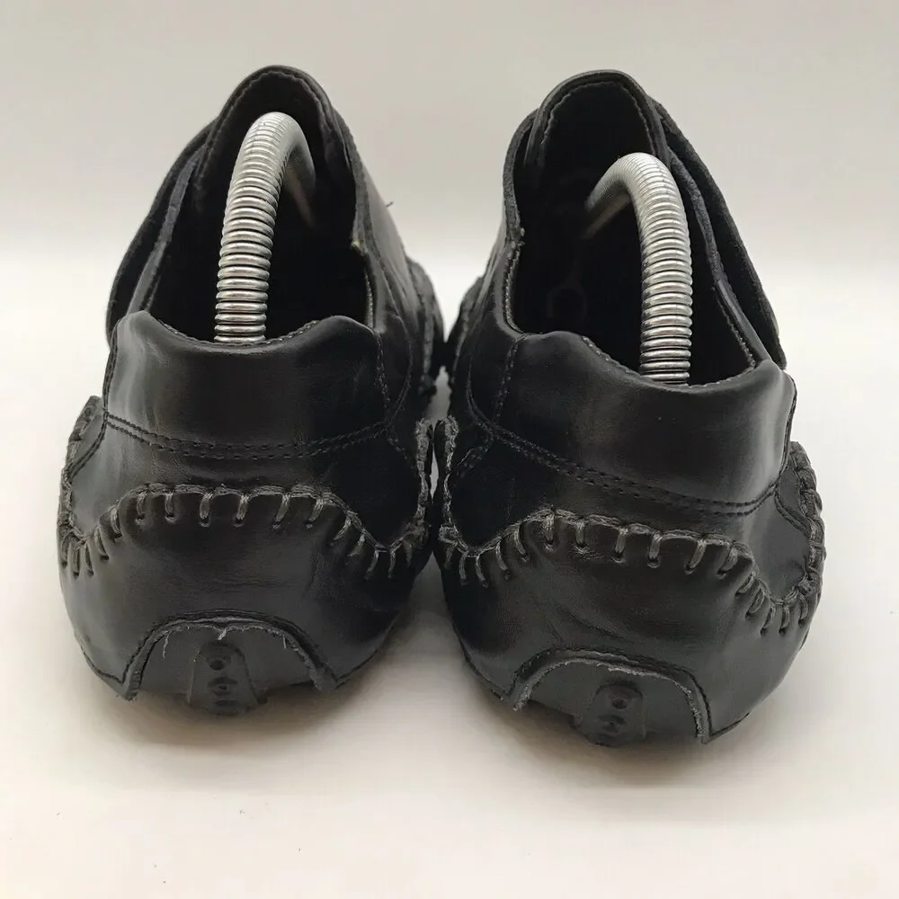 Buyup black leather